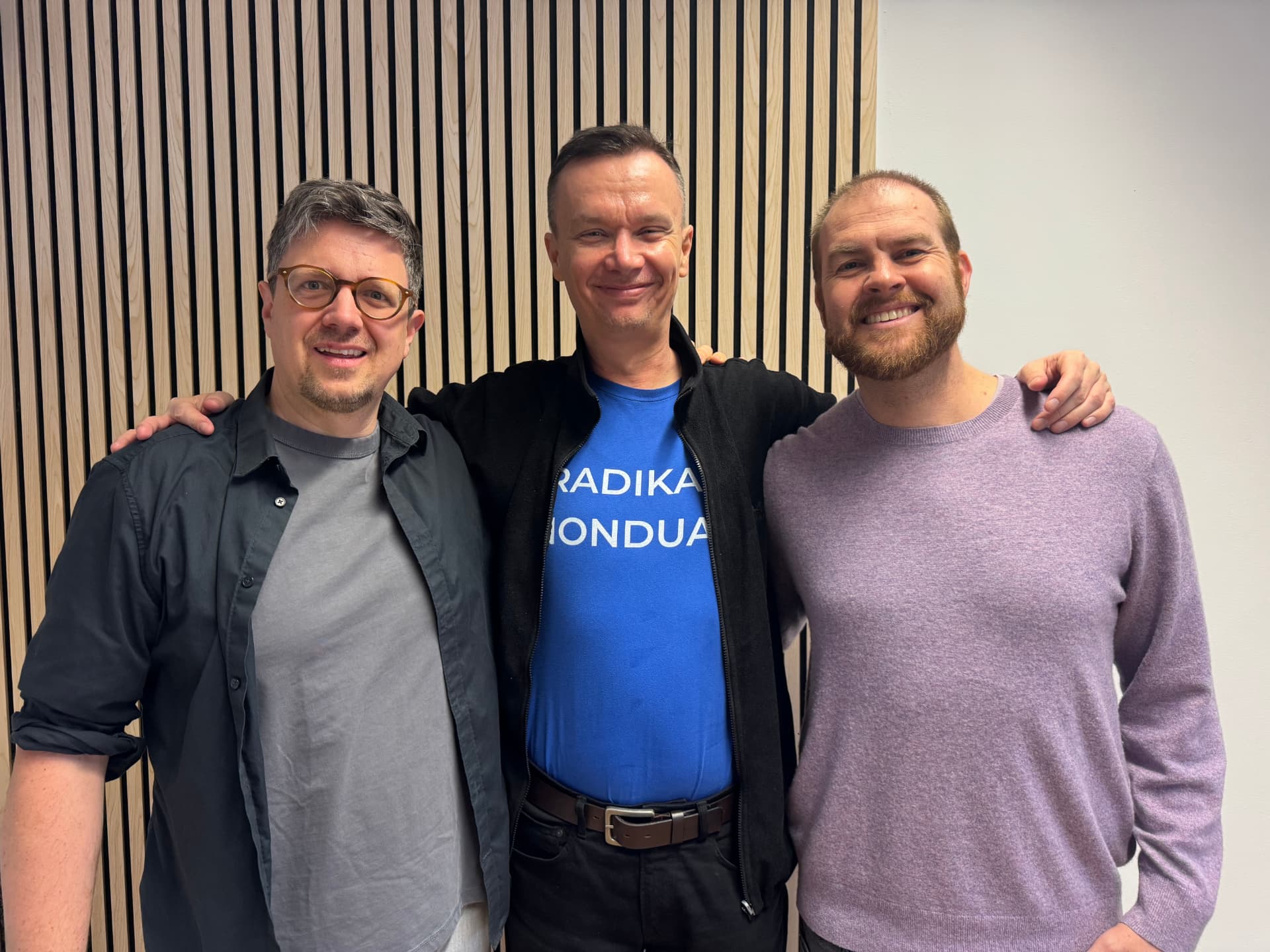 Andi, David und Felix von Radikal Nondual